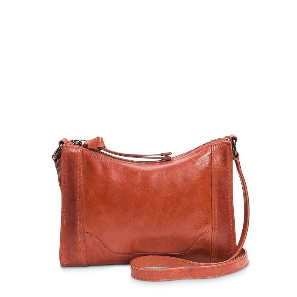 Frye Melissa Zip Crossbody Genuine Leather Quality Western $198